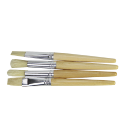 Verfkwasten set á 4 stuks